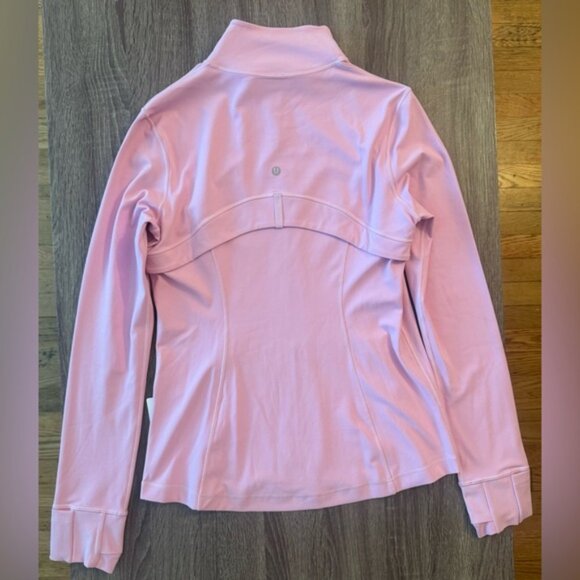 New with tags Lululemon Define Jacket Nulu. Light Pink. Vita Pink. Size 10. - Picture 3 of 14